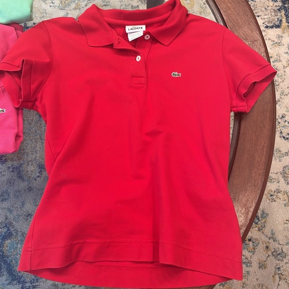 Red collared izod shirt in perfect condition❤️❤️❤️ - Picture 2 of 5